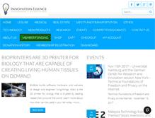 Tablet Screenshot of innovationessence.com